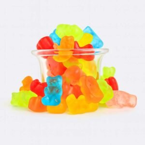 1 Kg de Gomitas tipo Panditas de Colores Marca Lucky Gummys