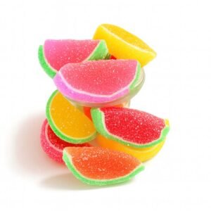 1 Kg Gomitas de Azúcar Rodajas de Sandía de Colores